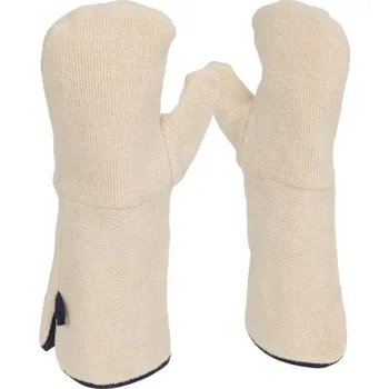 Pracovní rukavice Pekařské rukavice Bakers Mitt - silné froté rukavice pro teploty 250 st