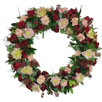 Smuteční dekorace Smuteční věnec před rakev 65cm