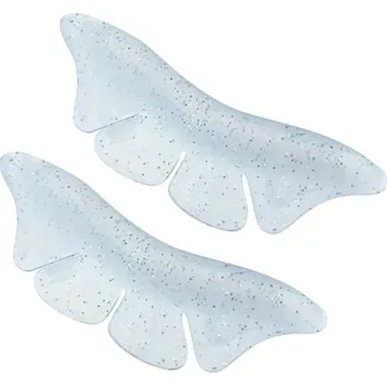 Silikonové podložky na lifting řas motýl | kosmetická pomůcka 2 ks - Světle fialová