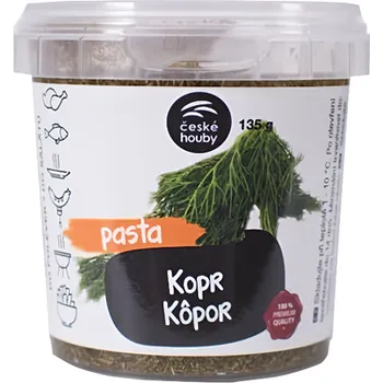 České houby Pasta kopr 135g