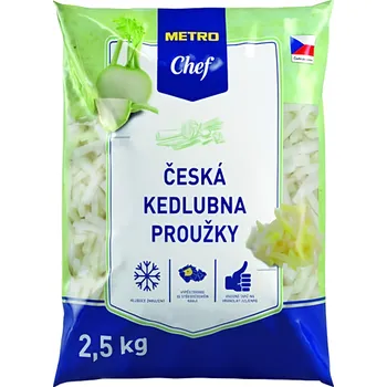 Metro Chef Česká kedlubna proužky 2.5kg