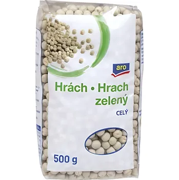 Luštěnina ARO Hrách zelený celý 500g