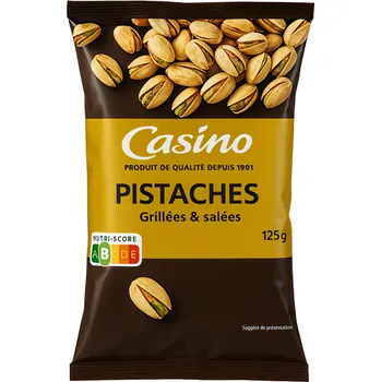 Casino Pražené pistácie 125g