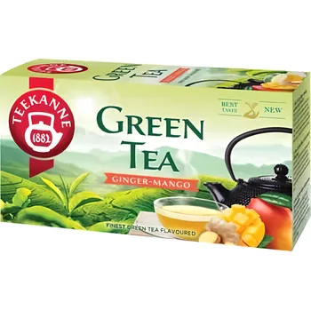 Čaj Teekanne Zelený čaj Ginger Mango 35g 20ks
