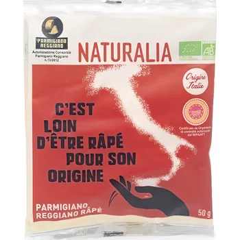 Naturalia BIO Strouhaný Parmigiano Reggiano 50g