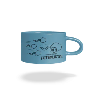 Bastard Vždycky jsem byl... hrnek makronka Blue Macaron