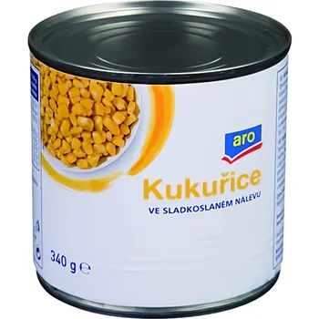 ARO Kukuřice ve sladkoslaném nálevu 340g