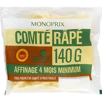 Monoprix Strouhaný Comté 140g