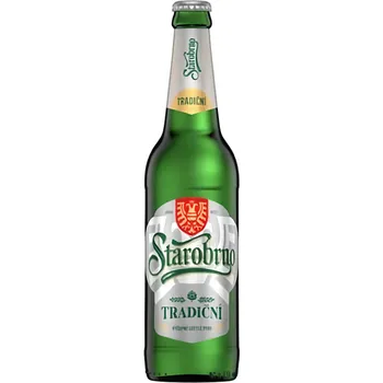 Pivo Starobrno světlé výčepní ROZBAL 500ml