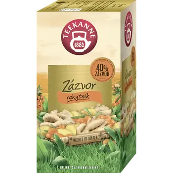 Čaj Teekanne Zázvor Černý bez 45g 20ks