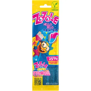 Bonbon Zozole Pásky Painter blue 75g