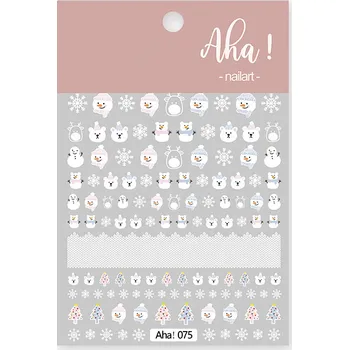Aha! - Samolepky na nehty - Vánoce 075