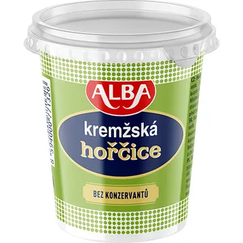 Hořčice Alba Hořčice kremžská s plombou 400g