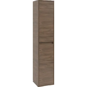 Koupelnový nábytek Villeroy & Boch Skyla - Vysoká skříňka 1700x350 mm, panty vlevo, Arizona Oak C80100VH