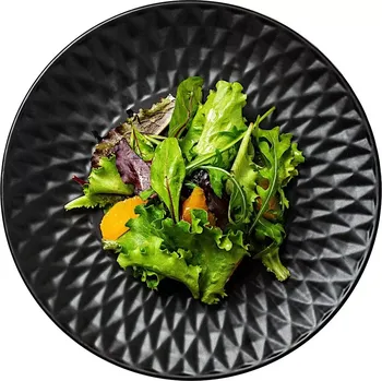 Talíř Keramický mělký talíř SOHO 27 cm černý