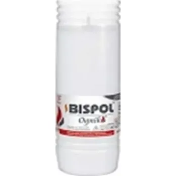 Svíčka Hřbitovní svíčka náplň parafínová Ognik 72 hod (výška 145 mm, šířka 56 mm)