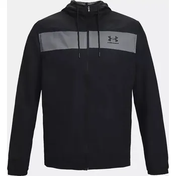 Bunda Under Armour SPORTSTYLE WINDBREAKER, barva: černá, velikost: M