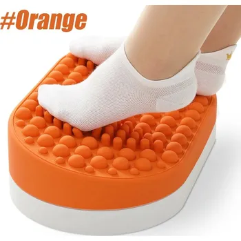 Masáž Masážní podložka pod nohy silikonová | masáž nohou - pomerančový
