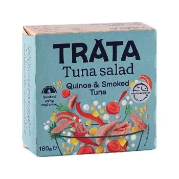 konzervovaná ryba Salát s uzeným tuňákem a quinoou 160 g