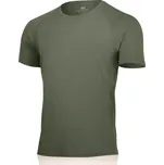 Lasting QUIDO 6262 zelené pánské vlněné merino triko + kód pro dodatečnou 10% slevu: LAST10