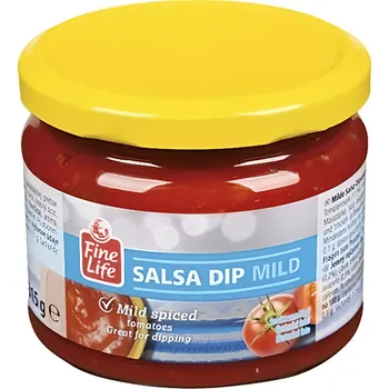 Fine Life Salsa Dip mild spiced 315g