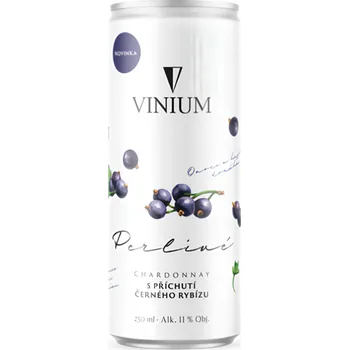 Víno Vinium Perlivé Chardonnay Černý rybíz 250ml