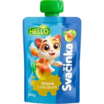 Hello Ovocná přesnídávka s hruškami a vitamínem C 100g