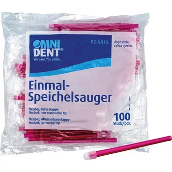 Šroub OMNIDENT Savky s Neodnímatelnou Čepičkou 12,5cm Červená 100ks