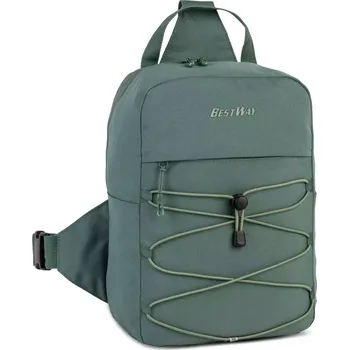 Cestovní taška BestWay Taška přes rameno - Urban Sling 40341-5800 grey green