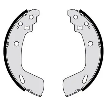 Brzdová čelist Sada brzdových čelistí BREMBO S 79 527