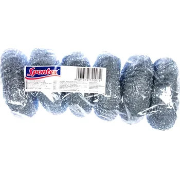 Drátěnka Spontex Drátěnka kovová 6ks