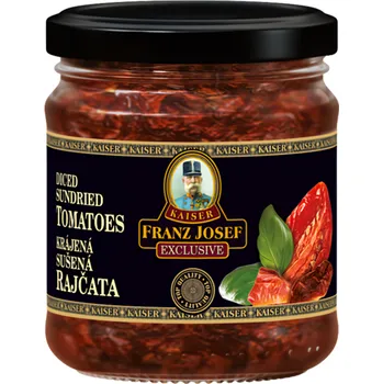 Sušená zelenina Franz Josef Kaiser Rajčata sušená krájená 180g