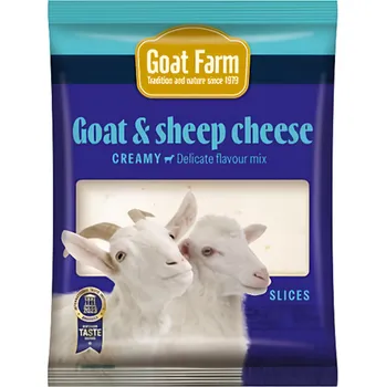 Goat Farm Kozí a ovčí sýr plátky 100g