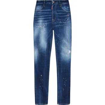 Pánské džíny DSQUARED2 "Cool Guy" Blue džíny XXL Tmavě modrá