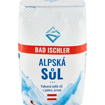 Kuchyňská sůl Bad Ischler Alpská jemná sůl 1kg