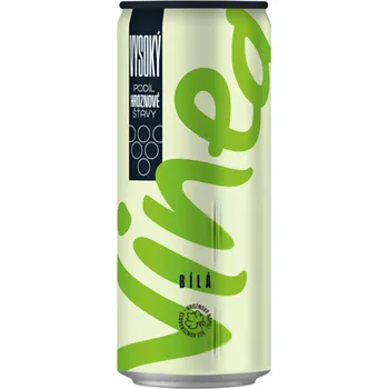 Limonáda Vinea Bílá, plech 330ml