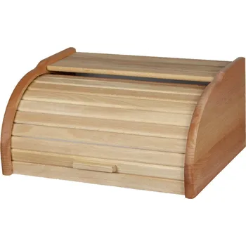 chlebník Dřevěný chlebník světlý 38×28×18 cm – přírodní buk galanteriadrew