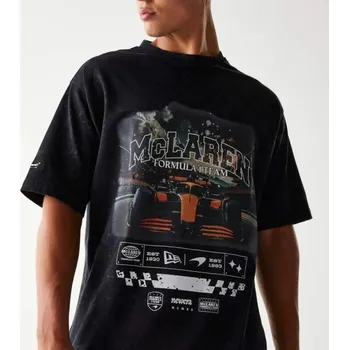 Volnočasové tričko McLaren F1 NE GRPHC černé washed S