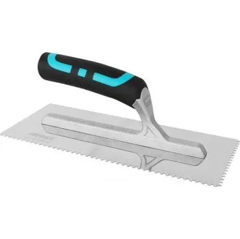 Zdenické nářadí Hladítko BIHUI INOX PROFI 280 x 120 mm zub 3,2mm - měkká rukojeť