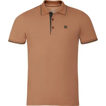 Pánské tričko Triko Artipel Polo piké, barva: lískooříšková, velikost: XL