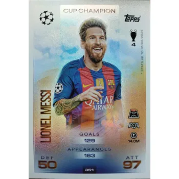 Karetní hra Lionel Messi