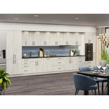 Kuchyňská linka VOMAKS Kuchyňská linka MAGENTA 580, dub kraft - bílý