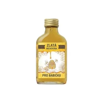 Medovina Zlatá medovina 100 ml - pro babičku (Bohemia Gift)
