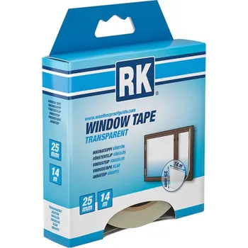 Zárubeň RAKENNUSKEMIA OY Páska okenní RK, čirá 25 mm x 14 m