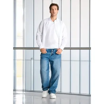 Pánská móda Sinsay - Košile - bílá - 196AW-00X - 196AW-00X-XXL-1