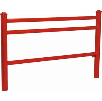 Zábradlí Procity Zábradlí Trio délka 1572 mm, hlavice Agora, barva červená RAL3020
