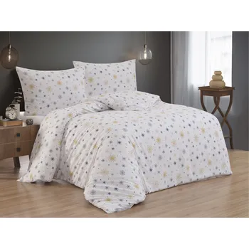 Povlečení Bavlněné povlečení Zima modrá Velikost: 70x90, 140x220 cm