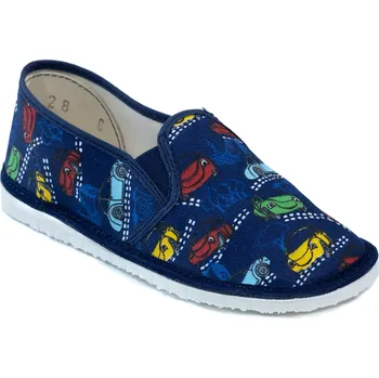 Chlapecké bačkory Dětské bačkory model 030 Auta Velikost: 33