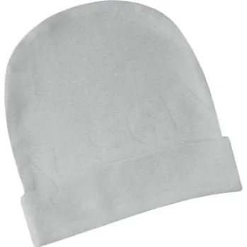 Kojenecké oblečení Baby Service Čepička pružná s nápletem šedá Vel. 68