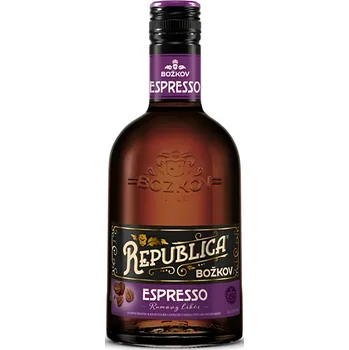 Alkoholický nápoj Božkov Republica Espresso 33% 500ml